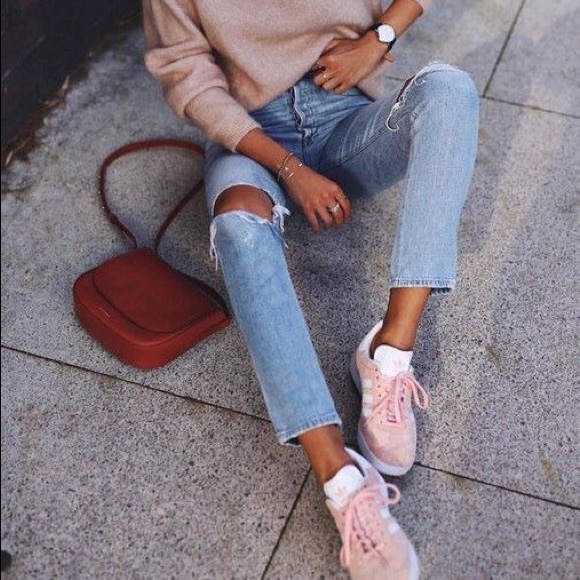 Adidas gazelle sneakers pink white - Picture 4 of 7